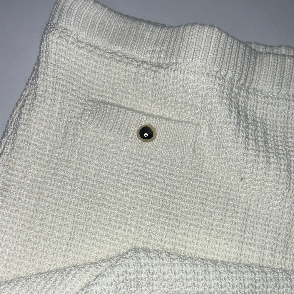 Women’s French Connection Cream Textured Knit Mini Skirt Large - Picture 5 of 8